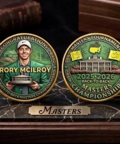 Masters Tournament x Rory McIlroy 2026 Champions Commemorative Coin