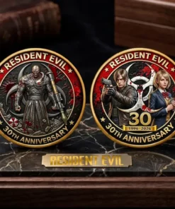 Resident Evil 30th Anniversary 2026 Commemorative Coin Fan Collectible Gift
