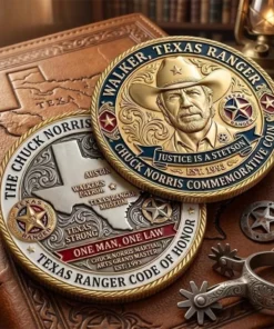 Walker Texas Ranger Chuck Norris Commemorative Coin 2026