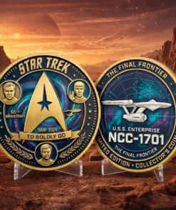 Star Treks 60Th Anniversary Ncc 1701 Enterprise Collectors Coin 2026