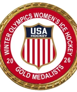 Tribute Coin 2026 Winter Olympics Women's Ice Hockey Gold Medalist Champions