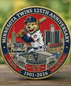 Twins 125Th Anniversary Commemorative Coin 2026