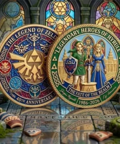 The Legend Of Zelda 40Th Anniversary Commemorative Coin 2026