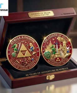 The Legend Of Zelda 40Th Anniversary 2026 Collector Commemorative Challenge Coin