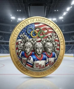 Usa Ice Hockey Milano Cortina 2026 Commemorative Coin