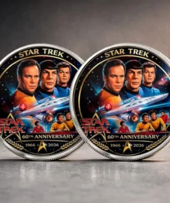Startreks 60th Anniversary 2026 Commemorative Coin