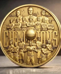 Wolverines 2026 Men's Basketball National Champions Commemorative Coin