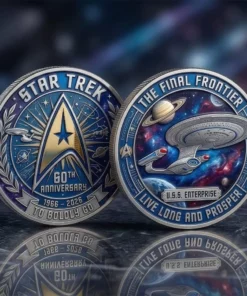 Startrek 60Th Anniversary Commemorative Coin 2026