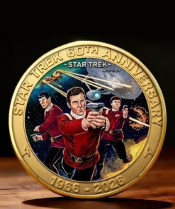 Startrek 60th Anniversary 2026 Commemorative Coin