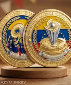 Team Venezuela 2026 Victory World Baseball Classic Champions Commemorative Coin