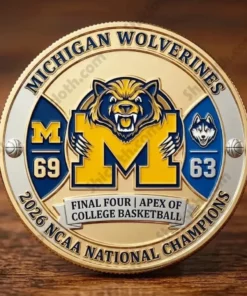 Wolverines  2026 National Champions Coin