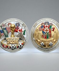 World Cup 2026 Challenge Coin FIFA World Cup 2026 Coin North America Legacy Challenge Coin