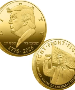 2026 Commemorative Coin 1776-2026 USA 250Th Anniversary Challenge Coin