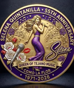 The 55th birthday of Selena Quintanilla in 2026 commemorates coin