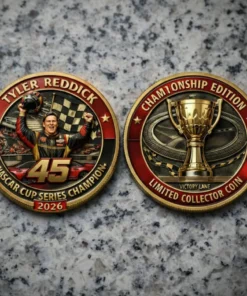 Tyler Redick NASCAR Cup Champions Commemorative Challenge Coin 2026