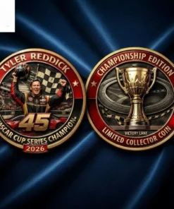 Tyler Redick NASCAR Cup Champions Commemorative Coin 2026