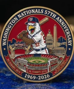 WashingtonNationals 57Th Anniversary Commemorative Coin 2026