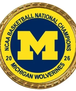 Tribute Coin Michigan Wolverines 2026  Men's Basketball National Champions