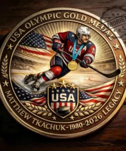 Usa Olympic Hockey 1980 2026 Legacy Commemorative Coin
