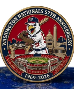 Washington 57Th Anniversary Commemorative Challenge Coin 2026