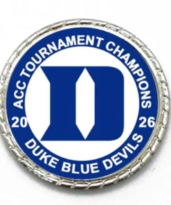 Tribute Coin Duke Blue Devils 2026 ACC Basketball Tournament Champions