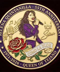 Selena Quintanilla 55Th Anniversary Commemorative Coin 2026