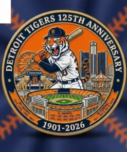 Tigers 125Th Anniversary Commemorative Coin 2026