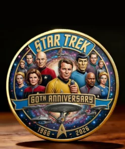 Trek 60th Anniversary 2026 Commemorative Coin