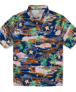 Houston Astros Flamingo Retreat 2026 Hawaiian Shirt