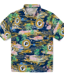 Indiana Pacers Flamingo Retreat 2026 Hawaiian Shirt