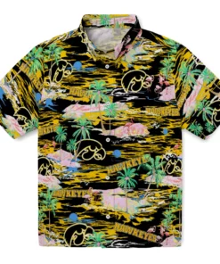 Iowa Hawkeyes Flamingo Retreat 2026 Hawaiian Shirt