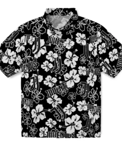 Juventus Hibiscus Bloom Hawaiian Shirt