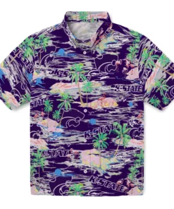 Kansas State Wildcats Flamingo Retreat 2026 Hawaiian Shirt