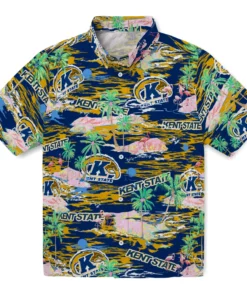 Kent State Golden Flashes Flamingo Retreat 2026 Hawaiian Shirt