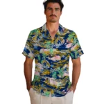 kent-state-golden-flashes-hawaiian-shirt-flamingo-retreat-navy-blue-best-selling.webp