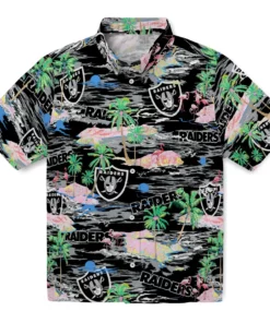 Las Vegas Raiders Flamingo Retreat 2026 Hawaiian Shirt