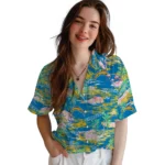 los-angeles-chargers-hawaiian-shirt-flamingo-retreat-blue-best-selling.webp
