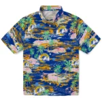 los-angeles-rams-hawaiian-shirt-flamingo-retreat-blue-best-selling.webp