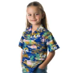 los-angeles-rams-hawaiian-shirt-flamingo-retreat-blue-best-selling.webp