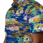 los-angeles-rams-hawaiian-shirt-flamingo-retreat-blue-best-selling.webp