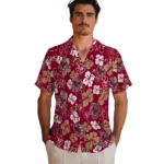 louisiana-ragin-cajuns-hawaiian-shirt-hibiscus-bloom-red-best-selling.webp