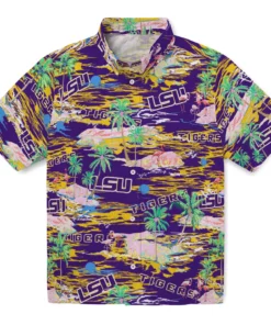 LSU Tigers Flamingo Retreat 2026 Hawaiian Shirt