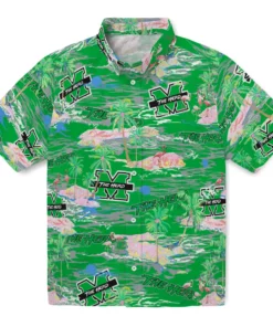 Marshall Thundering Herd Flamingo Retreat 2026 Hawaiian Shirt