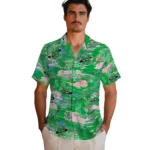 marshall-thundering-herd-hawaiian-shirt-flamingo-retreat-green-best-selling.webp