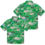 marshall-thundering-herd-hawaiian-shirt-flamingo-retreat-green-best-selling.webp