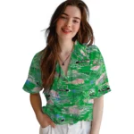marshall-thundering-herd-hawaiian-shirt-flamingo-retreat-green-best-selling.webp