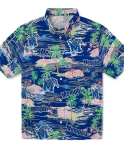 Memphis Tigers Flamingo Retreat 2026 Hawaiian Shirt