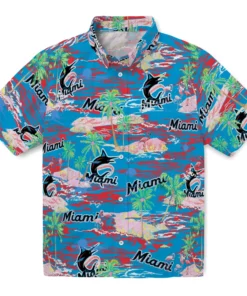 Miami Marlins Flamingo Retreat 2026 Hawaiian Shirt