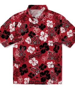 MiamiHawks Hibiscus Bloom Hawaiian Shirt
