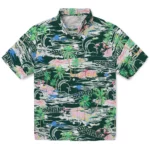 michigan-state-spartans-hawaiian-shirt-flamingo-retreat-green-best-selling.webp